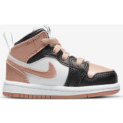 Nike Jordan 1 Mid TD - White/Black/Light Madder Root