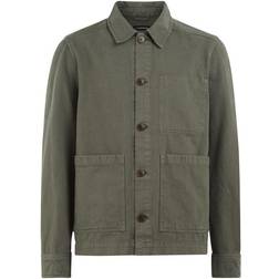 J.Lindeberg Lando Twill Overshirt - Green/Deep Depths