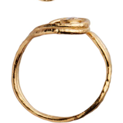 Stine A Balance Ring - Gold/Transperent