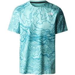 The North Face Printed Sunriser T-shirt Men - Wasabi Yosemite Topo Print