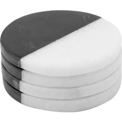 Hill Interiors Marble Coaster 10cm 4pcs