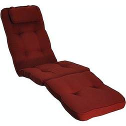 Fritab Woodline Stolsdyna Röd (78x50cm)