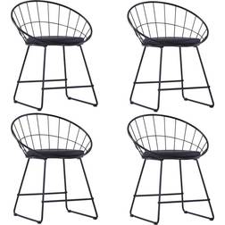 vidaXL 276235 Sedia da Cucina 72.5cm 4pcs