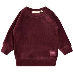 Soft Gallery Alexi Velvet Rib L/S Tee - Tawny Port (SG1603)