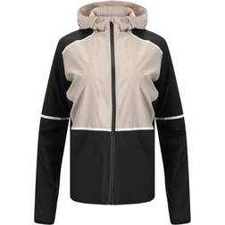 Endurance Flothar Running Jacket Women - Black/Beige