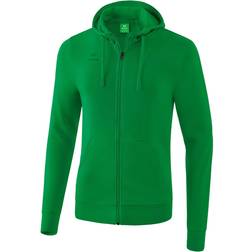 Erima Hooded Sweat Jacket - Emerald