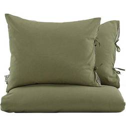Venture Home Jenna Duvet Cover Green (240x220cm)