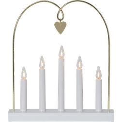 Star Trading Glossy Bow Candle Bridge 30cm