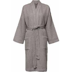 Wilma Bathrobe Waffle - Beige/Brown