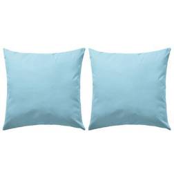 vidaXL 132298 2-pack Coussin de Décoration Complet Bleu (45x45cm)