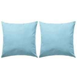 vidaXL 132298 2-pack Komplet pyntepude Blå (45x45cm)