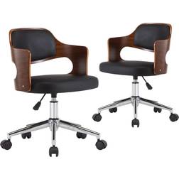 vidaXL - Köksstol 76cm 2st