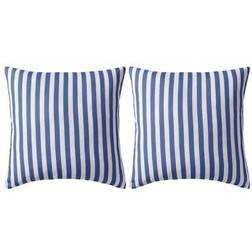vidaXL 132306 2-pack Komplett dekorationskudde Blå (45x45cm)