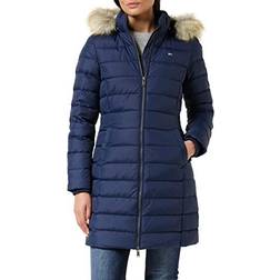 Tommy Hilfiger Women's Essential Hooded Down Coat - Twilight Navy