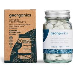 Georganics Natural Toothtablets English Peppermint 120-pack