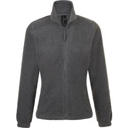 Sol's Womens North Full Zip Fleece Jacket - Grey Marl