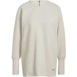 adidas Women Sportswear Parley Crew Sweatshirt - Aluminium