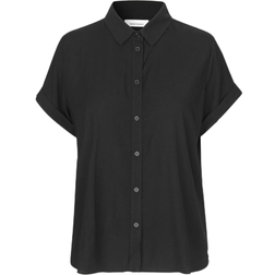 Samsøe Samsøe Majan Short Sleeve Shirt - Black