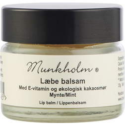 Munkholm Læbebalsam med Økologisk Kakaosmør Mynte/Mint 15ml