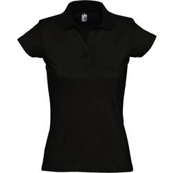 Sol's Women's Prescott Polo Shirt - Deep Black