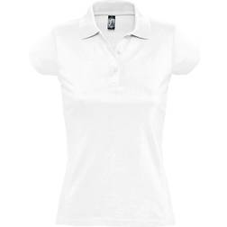 Sol's Women's Prescott Polo Shirt - White