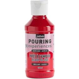 Pebeo Pouring Experiences Acrylic Paint Magenta Red 118ml