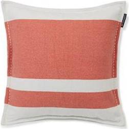 Lexington Irregular Striped Pudebetræk Multifarve, Hvid, Rød (50x50cm)