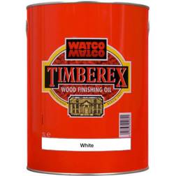 Timberex Coloured Träolja Vit 5L