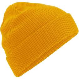 Beechfield Organic Cotton Beanie - Mustard Yellow