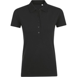 Sol's Women's Phoenix Polo Shirt - Black