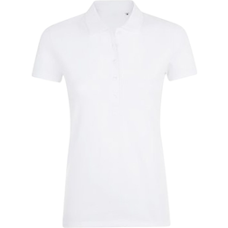 Sol's Women's Phoenix Polo Shirt - White