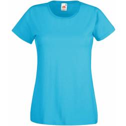 Fruit of the Loom Valueweight Short Sleeve T-shirt W - Azure Blue