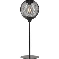 Star Trading Sunlight Black Table Lamp 17.7"