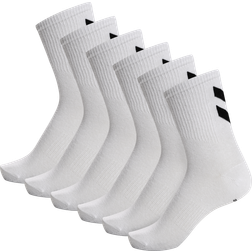 Hummel Chevron Socks 6-pack - White