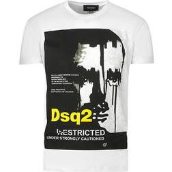 DSquared2 Restricted Logo Cool Fit T-shirt - White