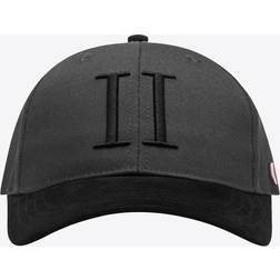 Les Deux Baseball Cap Suede II - Raven/Black