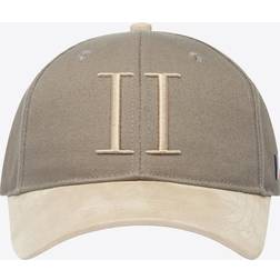Les Deux Baseball Cap Suede II - Caribou Brown/Oyster Grey