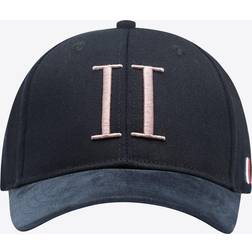Les Deux Baseball Cap Suede II - Dark Navy/Elderberry