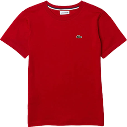 Lacoste Kid's Crew Neck Cotton Jersey T-shirt - Red (TJ1442-00)