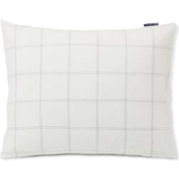 Lexington Checked Taie d'oreiller Blanc (60x50cm)