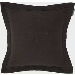 Lexington Hotel Velvet Embroidery Copricuscino Grigio (50x50cm)