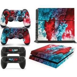 giZmoZ n gadgetZ PS4 Console Skin Decal Sticker + 2 Controller Skins - Color Explosion