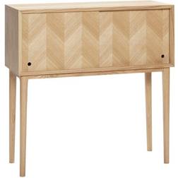 Hübsch Herringbone Console Table 35x90cm