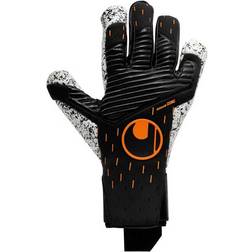 Uhlsport Speed ​​Contact Supergrip Plus - Black/White/Fluo Orange