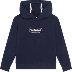 Timberland Hoodie - Navy Blue with Print