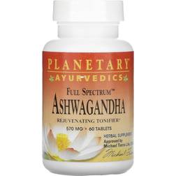 Planetary Herbals Full Spectrum Ashwagandha Rejuvenating Toning 60 pcs