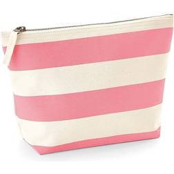 Westford Mill Nautical Accessory Bag - Natural/Pink