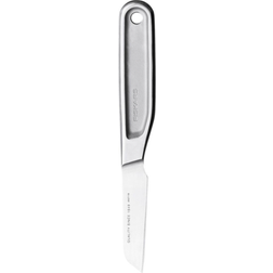 Fiskars All Steel 566608-01 Coltello per Sbucciare 7 cm