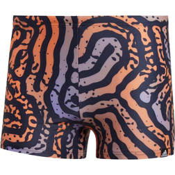 Adidas Maze Swim Boxers - Legend Ink/Light Purple/Beam Orange