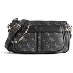 Guess Kastina Double Zip Pouch - Black multi